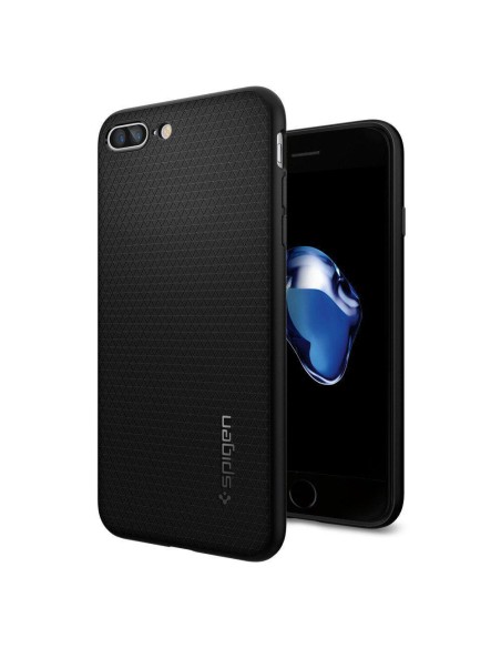 Spigen Liquid Air dėklas iPhone 7 / 8 Plus - juodas
