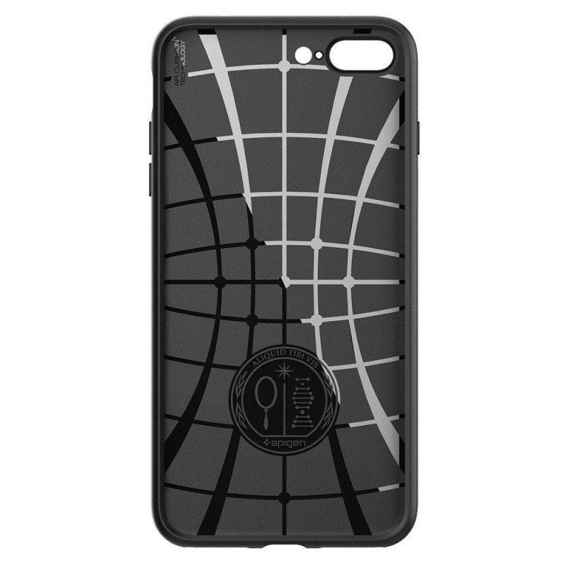 Spigen Liquid Air dėklas iPhone 7 / 8 Plus - juodas