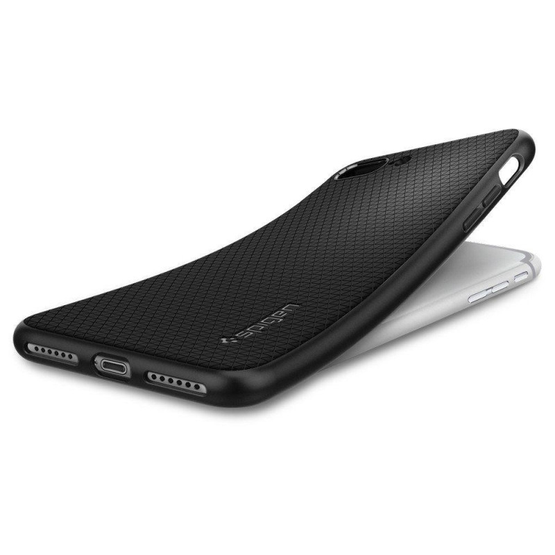 Spigen Liquid Air dėklas iPhone 7 / 8 Plus - juodas