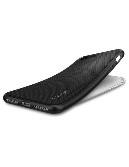 Spigen Liquid Air dėklas iPhone 7 / 8 Plus - juodas