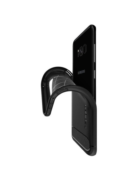 Spigen Rugged Armor dėklas, skirtas Samsung Galaxy S8 - juodas Spigen Rugged Armor dėklas, skirtas Samsung Galaxy S8 - juodas