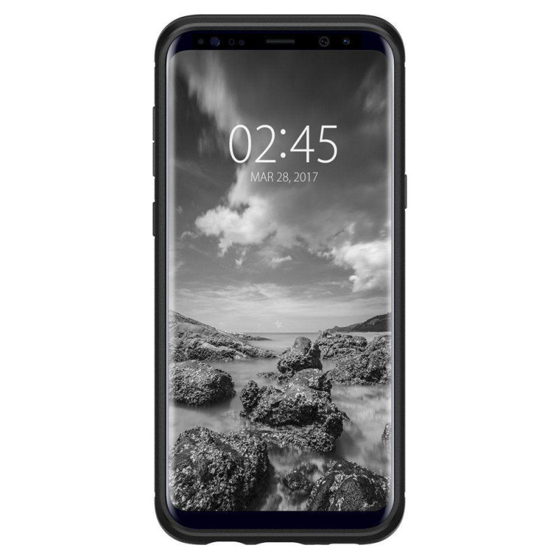 Spigen Rugged Armor dėklas, skirtas Samsung Galaxy S8 - juodas