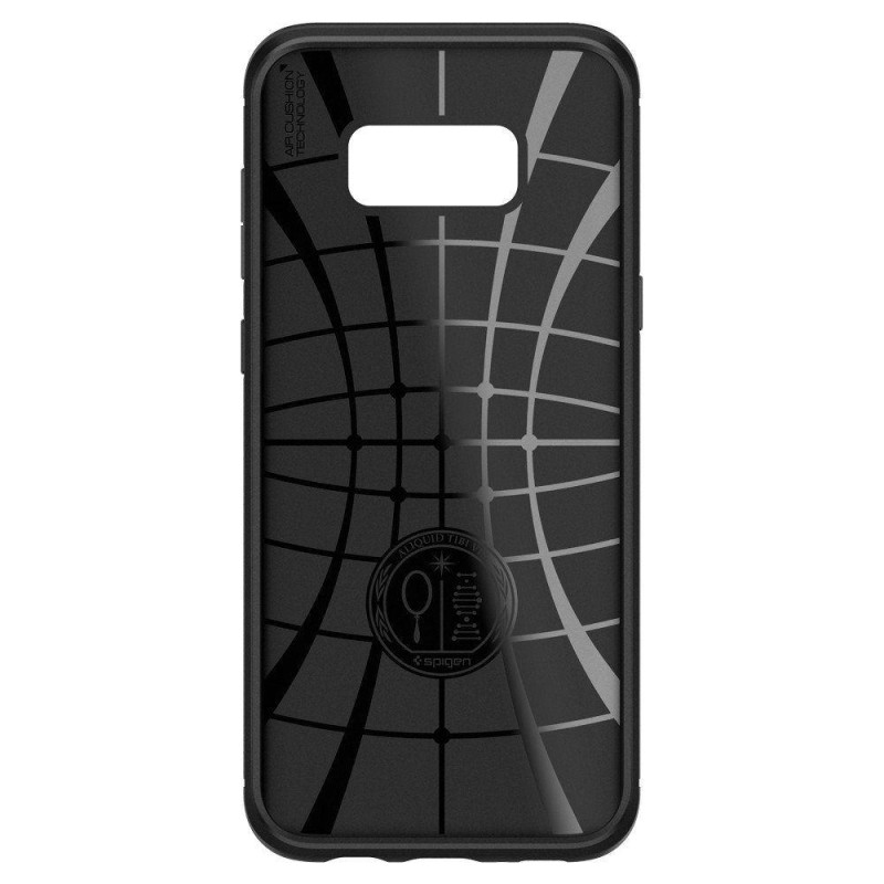 Spigen Rugged Armor dėklas, skirtas Samsung Galaxy S8 - juodas