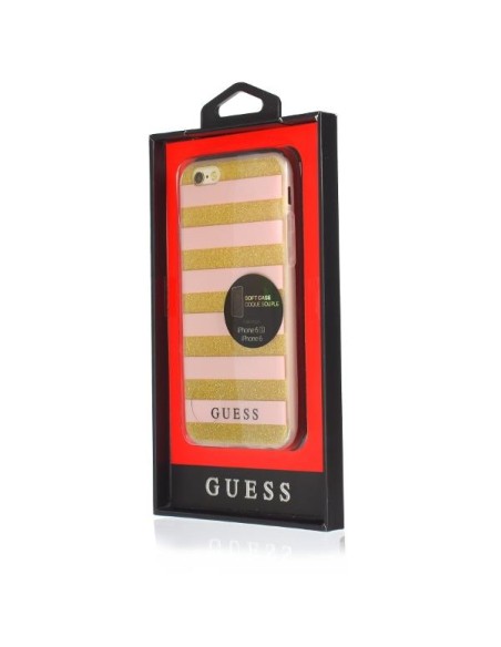 Guess Ethnic Chic Stripes 3D dėklas, skirtas iPhone 6 / iPhone 6S Guess Ethnic Chic Stripes 3D dėklas, skirtas iPhone 6 / iPhone 6S