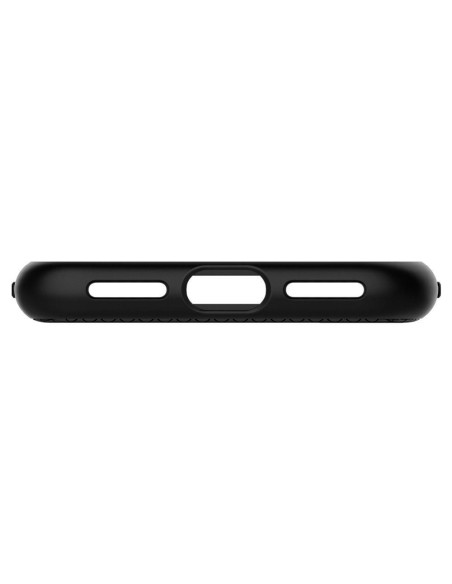 Spigen Liquid Air dėklas, skirtas iPhone X / XS - matinė juoda Spigen Liquid Air dėklas, skirtas iPhone X / XS - matinė juoda