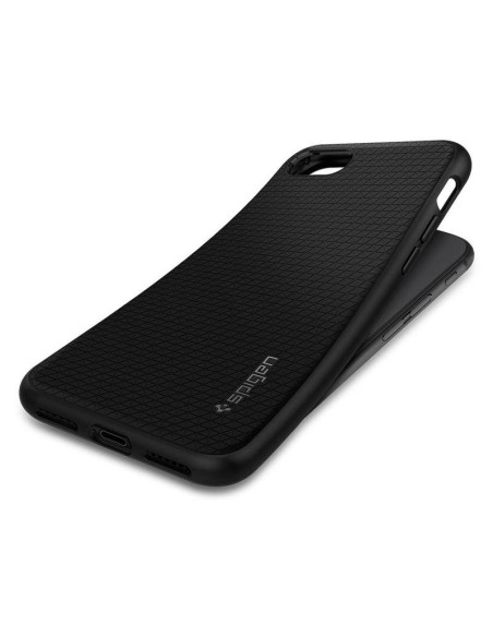 Spigen Liquid Air dėklas, skirtas iPhone 7 / 8 / SE 2020 / SE 2022 - juodas Spigen Liquid Air dėklas, skirtas iPhone 7 / 8 / SE 2020 / SE 2022 - juodas