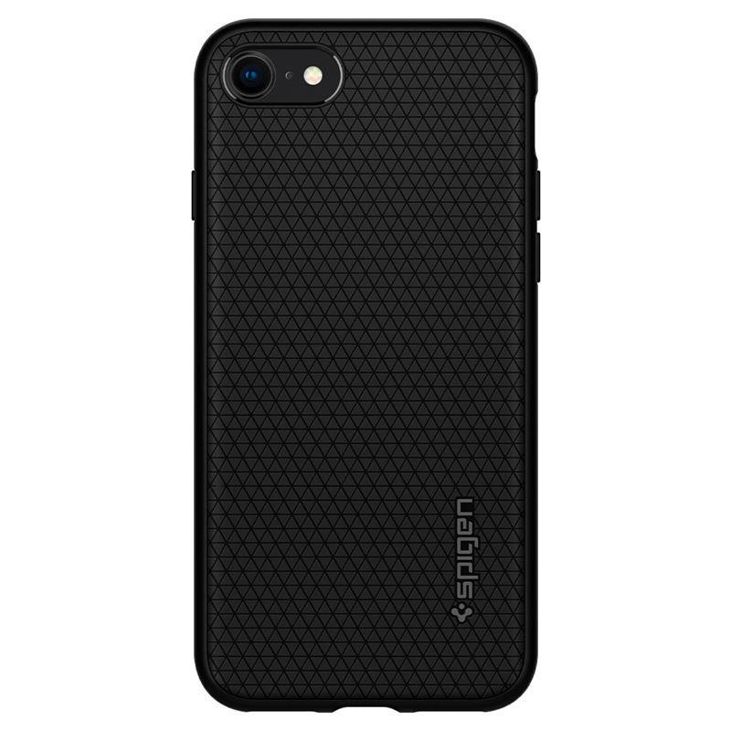 Spigen Liquid Air dėklas, skirtas iPhone 7 / 8 / SE 2020 / SE 2022 - juodas