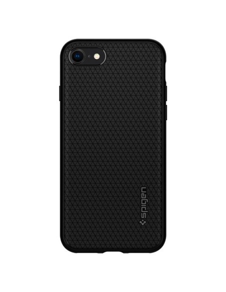 Spigen Liquid Air dėklas, skirtas iPhone 7 / 8 / SE 2020 / SE 2022 - juodas Spigen Liquid Air dėklas, skirtas iPhone 7 / 8 / SE 2020 / SE 2022 - juodas