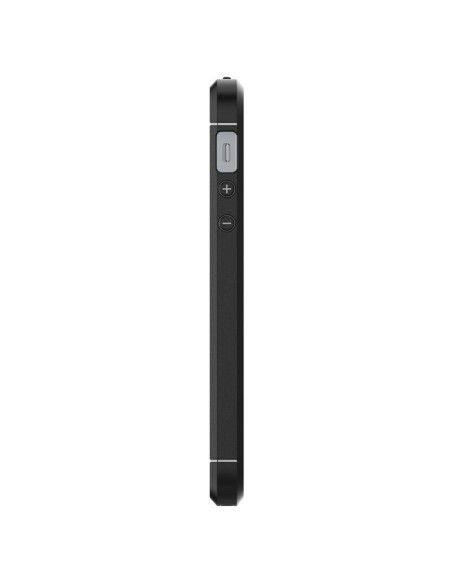 Spigen Rugged Armor dėklas iPhone 5S / SE - juodas Spigen Rugged Armor dėklas iPhone 5S / SE - juodas