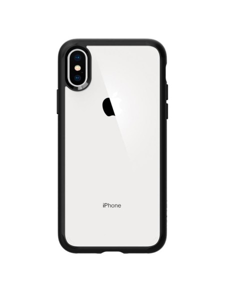 Spigen Ultra Hybrid dėklas, skirtas iPhone X / XS - matinė juoda Spigen Ultra Hybrid dėklas, skirtas iPhone X / XS - matinė juoda