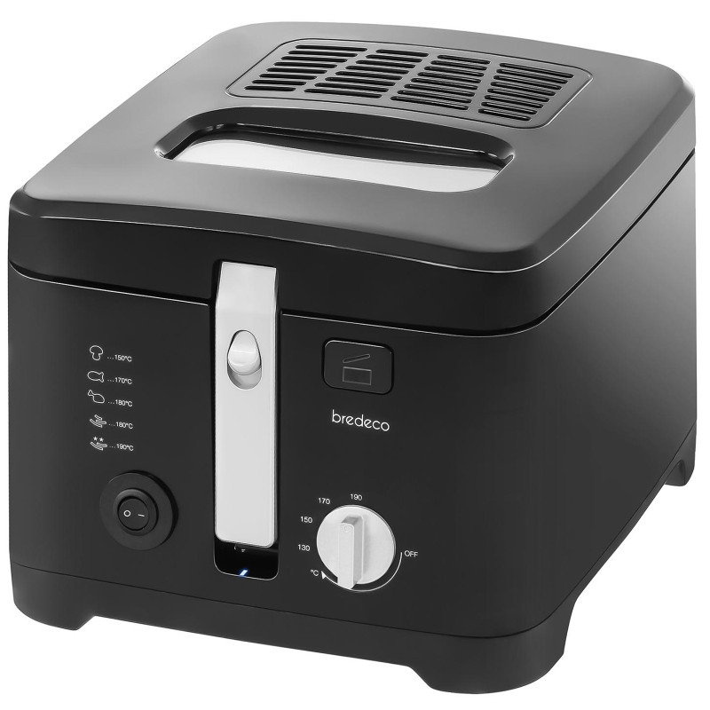 Keptuvė gruzdintuvė bulvytėms viena elektrinė naminė 2.5L Bredeco