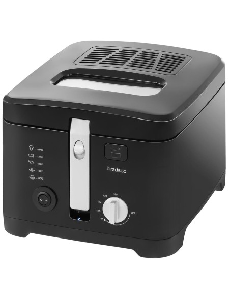 Keptuvė gruzdintuvė bulvytėms viena elektrinė naminė 2.5L Bredeco Keptuvė gruzdintuvė bulvytėms viena elektrinė naminė 2.5L Bredeco