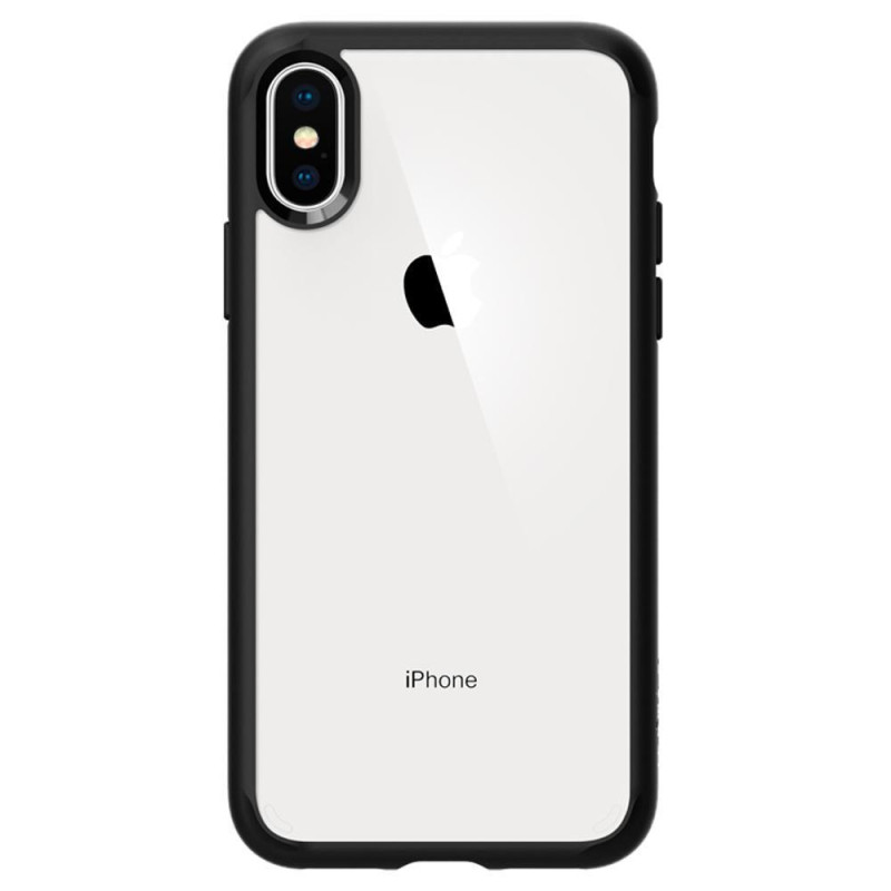 Spigen Ultra Hybrid dėklas, skirtas iPhone X / XS - matinė juoda