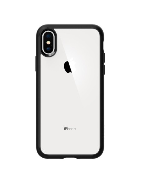 Spigen Ultra Hybrid dėklas, skirtas iPhone X / XS - matinė juoda Spigen Ultra Hybrid dėklas, skirtas iPhone X / XS - matinė juoda
