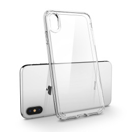 Spigen Ultra Hybrid dėklas iPhone X / XS - skaidrus