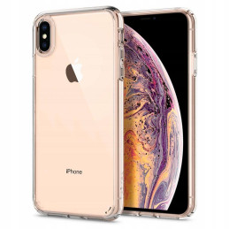 Spigen Ultra Hybrid dėklas iPhone X / XS - skaidrus