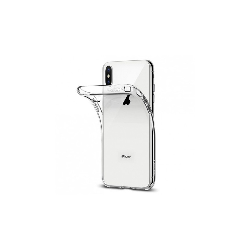 Spigen Liquid Crystal dėklas iPhone X / XS - skaidrus