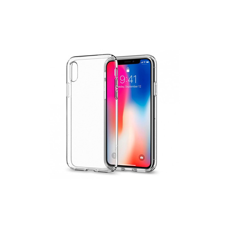 Spigen Liquid Crystal dėklas iPhone X / XS - skaidrus