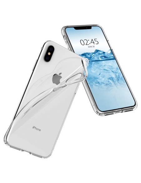 Spigen Liquid Crystal dėklas iPhone X / XS - skaidrus Spigen Liquid Crystal dėklas iPhone X / XS - skaidrus