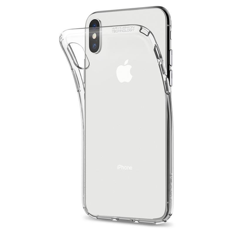 Spigen Liquid Crystal dėklas iPhone X / XS - skaidrus