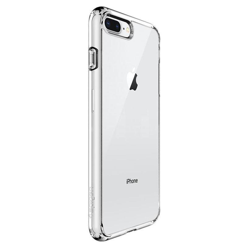 Spigen Ultra Hybrid 2 dėklas, skirtas iPhone 7/ 8 Plus - skaidrus