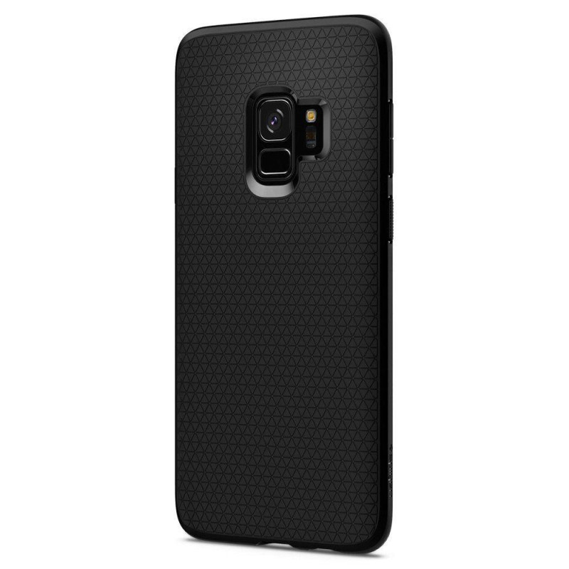 Spigen Liquid Air dėklas, skirtas Samsung Galaxy S9 - matinė juoda