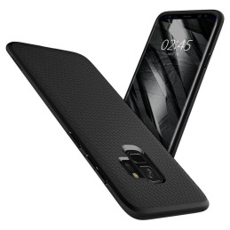Spigen Liquid Air dėklas, skirtas Samsung Galaxy S9 - matinė juoda