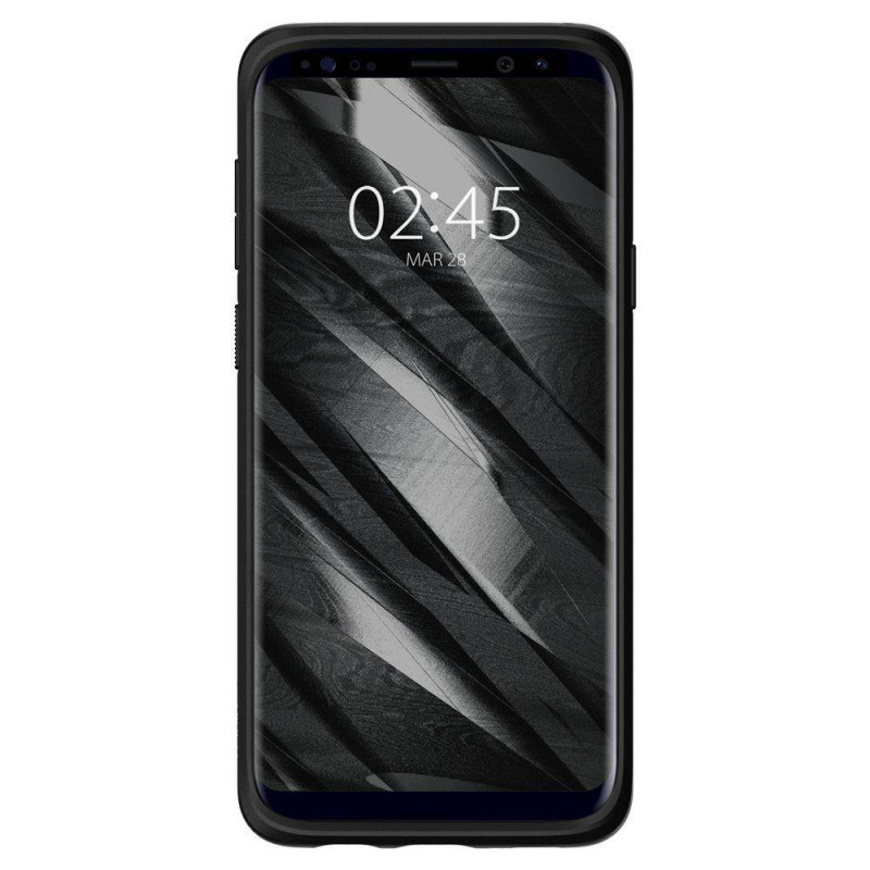 Spigen Liquid Air dėklas, skirtas Samsung Galaxy S9 - matinė juoda