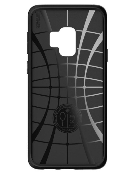 Spigen Liquid Air dėklas, skirtas Samsung Galaxy S9 - matinė juoda Spigen Liquid Air dėklas, skirtas Samsung Galaxy S9 - matinė juoda