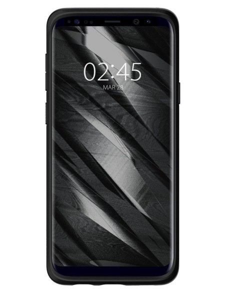 Spigen Liquid Air dėklas, skirtas Samsung Galaxy S9+ - matinė juoda