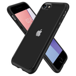 Spigen Ultra Hybrid dėklas, skirtas iPhone 7 / 8 / SE 2020 / SE 2022 - juodas
