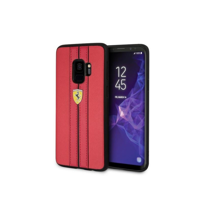 Ferrari Urban dėklas, skirtas Samsung Galaxy S9 - raudonas