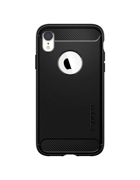 Spigen Rugged Armor dėklas iPhone XR - matinė juoda Spigen Rugged Armor dėklas iPhone XR - matinė juoda