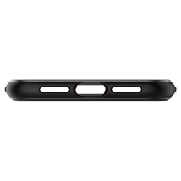 Spigen Rugged Armor dėklas iPhone XR - matinė juoda