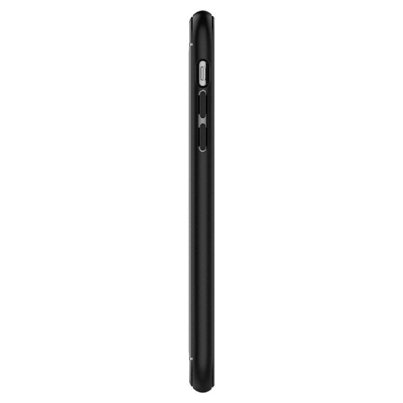 Spigen Rugged Armor dėklas iPhone XR - matinė juoda