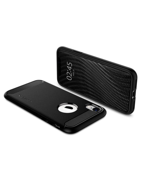Spigen Rugged Armor dėklas iPhone XR - matinė juoda Spigen Rugged Armor dėklas iPhone XR - matinė juoda