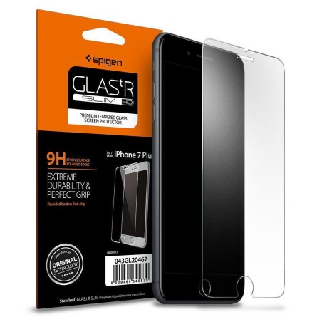 Spigen Glas.tR Plonas grūdintas stiklas, skirtas iPhone 7/ 8 Plus Spigen Glas.tR Plonas grūdintas stiklas, skirtas iPhone 7/ 8 Plus