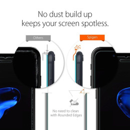 Spigen Glas.tR Plonas grūdintas stiklas, skirtas iPhone 7/ 8 Plus