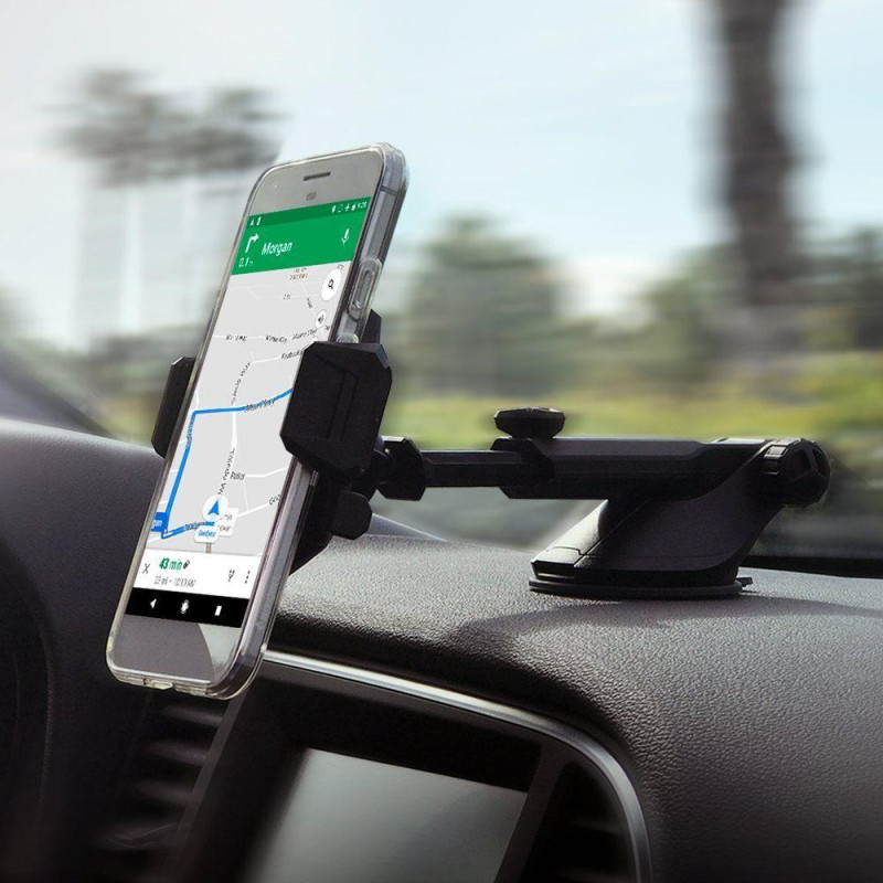 Spigen TS35 telefono laikiklis automobilio kabinai - juodas