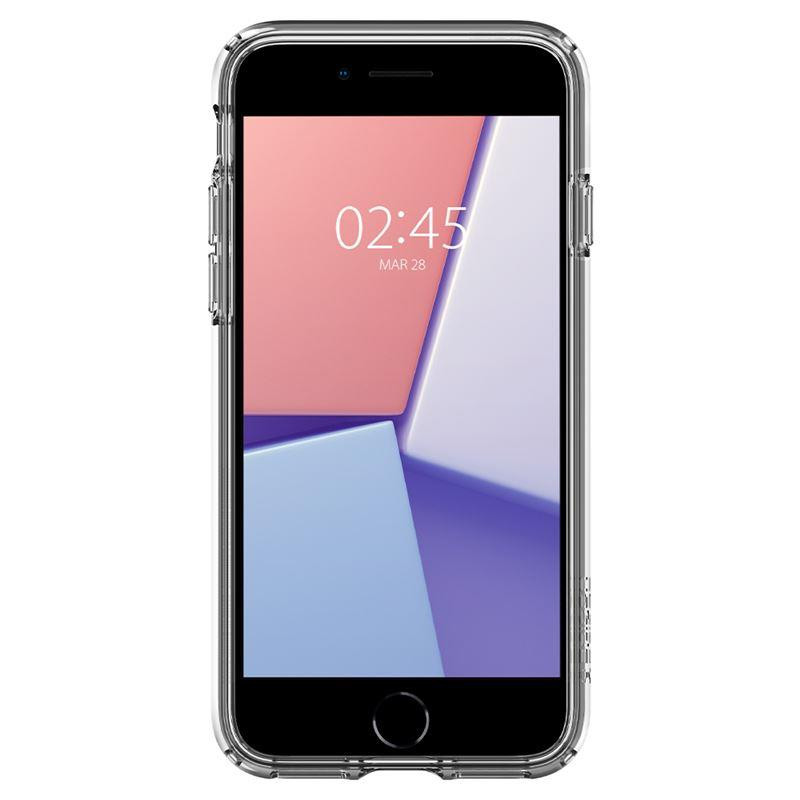 Spigen Ultra Hybrid dėklas, skirtas iPhone 7 / 8 / SE 2020 / SE 2022 - skaidrus