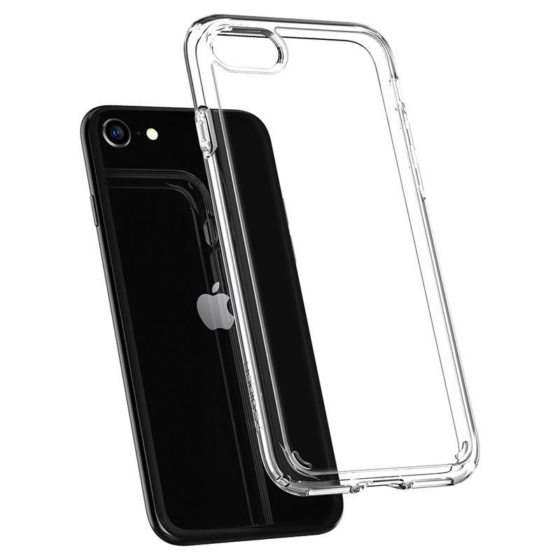Spigen Ultra Hybrid dėklas, skirtas iPhone 7 / 8 / SE 2020 / SE 2022 - skaidrus