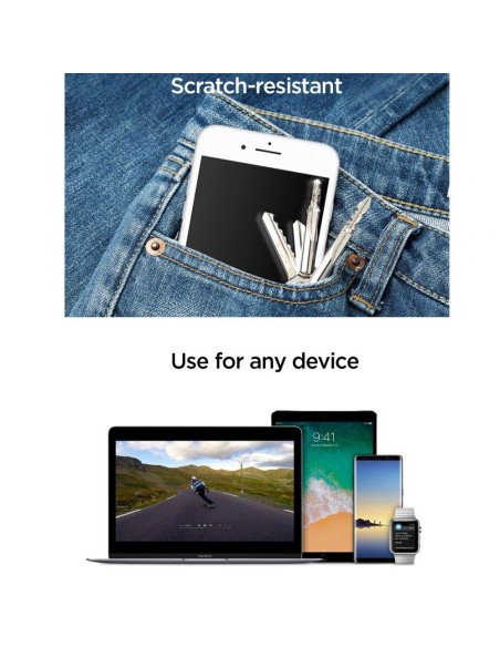 Spigen Glas.tR Nano Skysta danga Spigen Glas.tR Nano Skysta danga