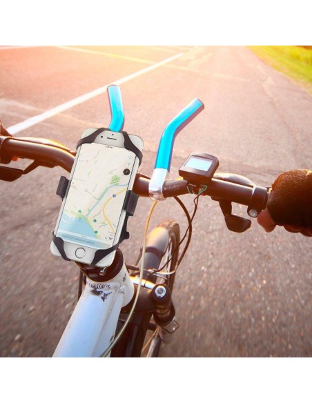 Spigen A250 telefono laikiklis dviračio vairui - juodas