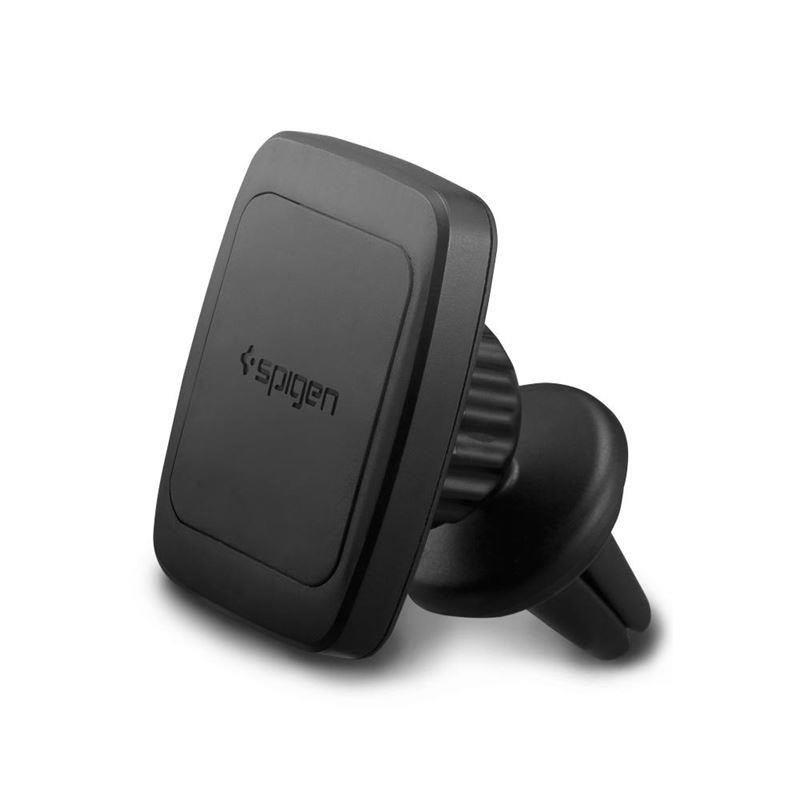 Spigen H12 telefono laikiklis automobilio orlaidei, magnetinis - juodas Spigen H12 telefono laikiklis automobilio orlaidei, magnetinis - juodas