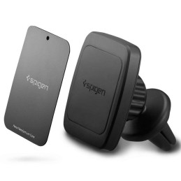 Spigen H12 telefono laikiklis automobilio orlaidei, magnetinis - juodas
