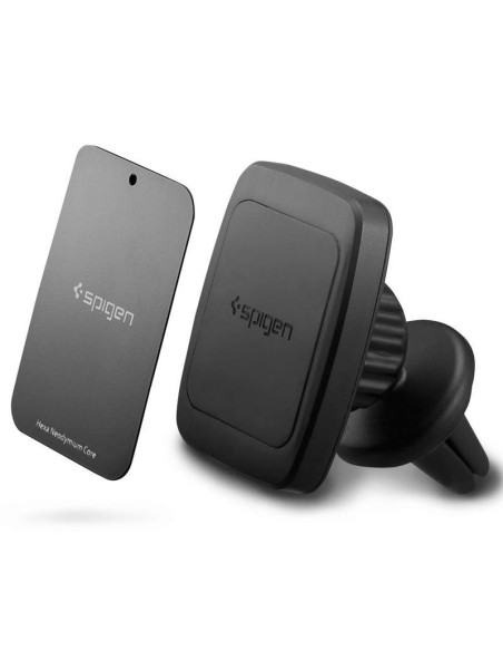 Spigen H12 telefono laikiklis automobilio orlaidei, magnetinis - juodas Spigen H12 telefono laikiklis automobilio orlaidei, magnetinis - juodas