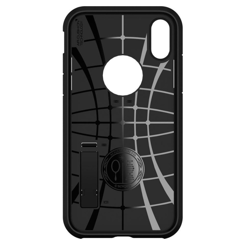 Spigen Tough Armor dėklas iPhone XR - juodas