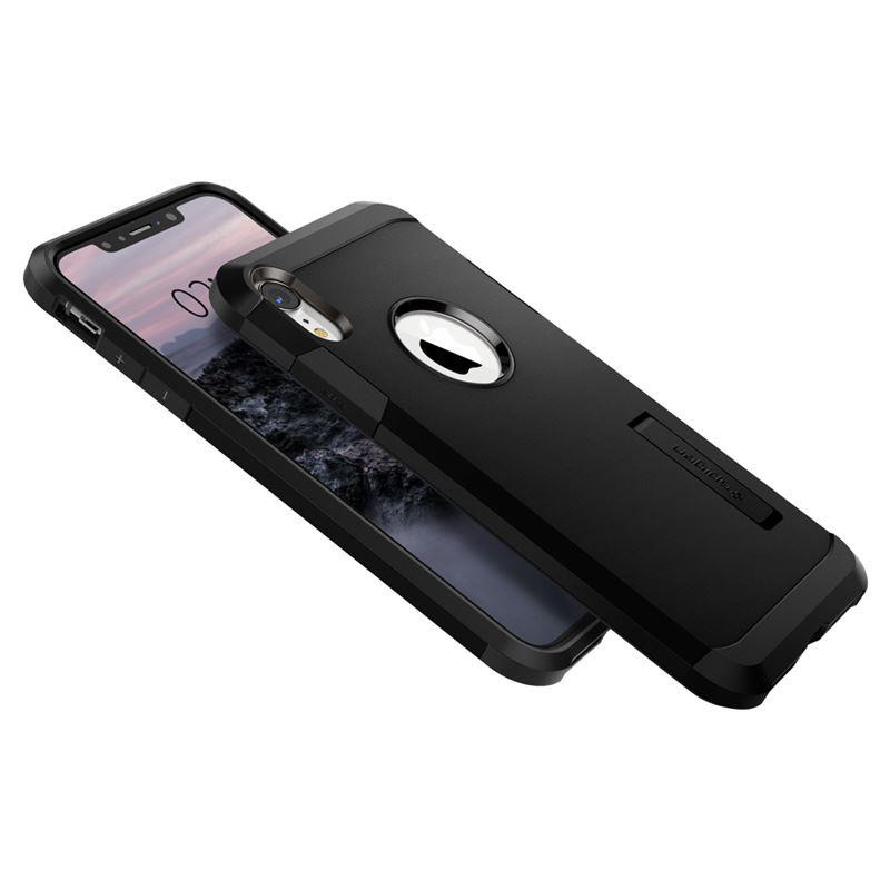 Spigen Tough Armor dėklas iPhone XR - juodas
