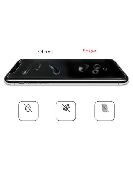 Spigen Glas.tR Plonas grūdintas stiklas, skirtas iPhone X / XS / 11 Pro Spigen Glas.tR Plonas grūdintas stiklas, skirtas iPhone X / XS / 11 Pro