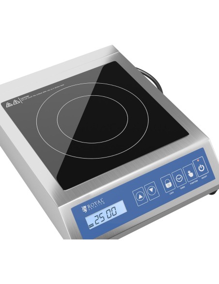 Viryklė nešiojama indukcinė kaitlentė 1 kaitvietės sk. 28cm LCD 3500W Viryklė nešiojama indukcinė kaitlentė 1 kaitvietės sk. 28cm LCD 3500W